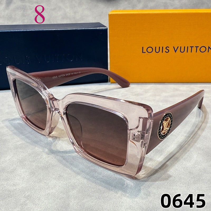 Thick Rectangular Glasses - Clear and Tinted Lens Options