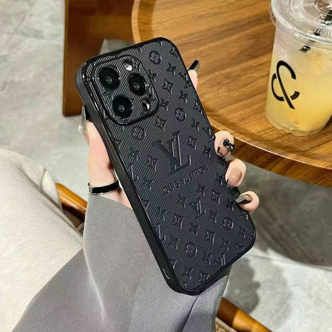 Fashion Aesthetic Shock Absorbing Protective Phone Case L*V Series、Fashion Phone Case