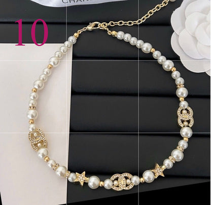Pearl-Look Beaded Necklaces - 30 Style Options