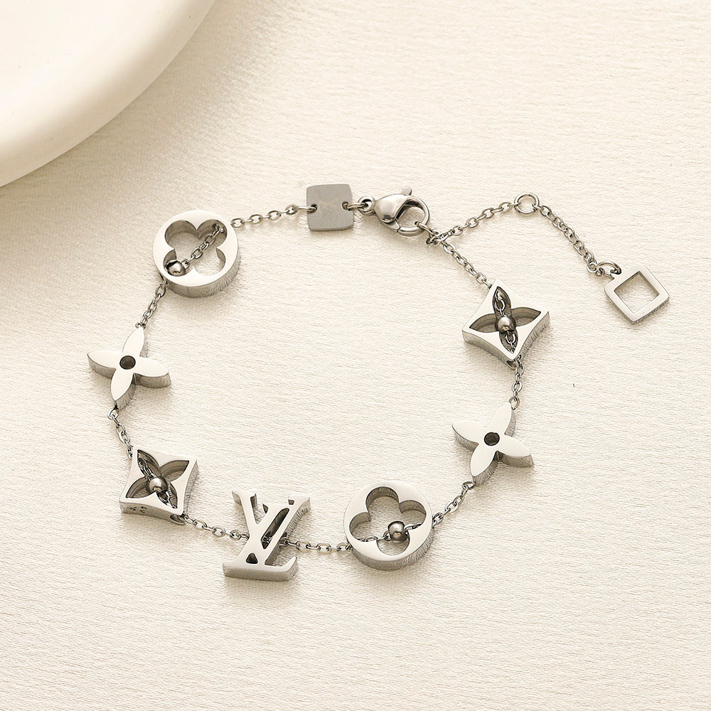 Edelstahl-Armband 304 mit gestanztem Logo