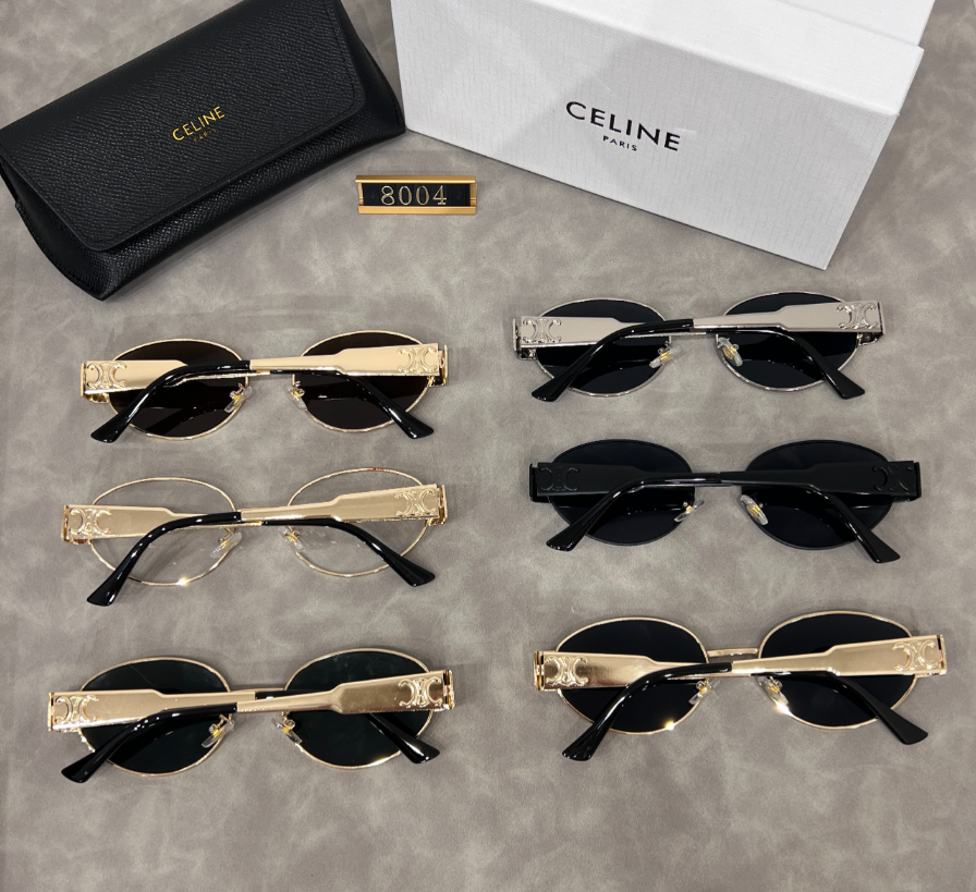 Slim Metal Frame Sunglasses