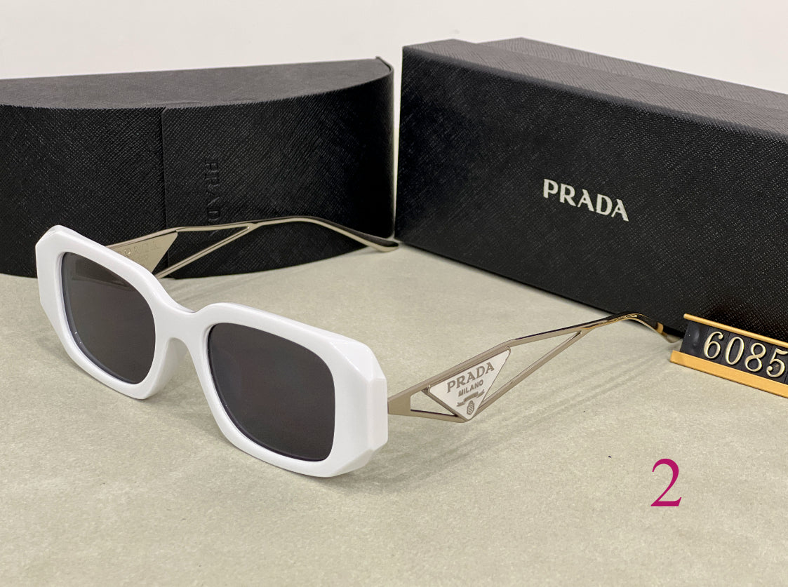 Chunky Oval-Rectangle Sunglasses