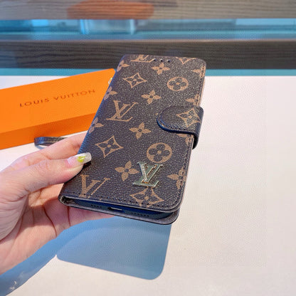 Fashion Aesthetic Shock Absorbing Protective Phone Case L*V Series、Fashion Phone Case