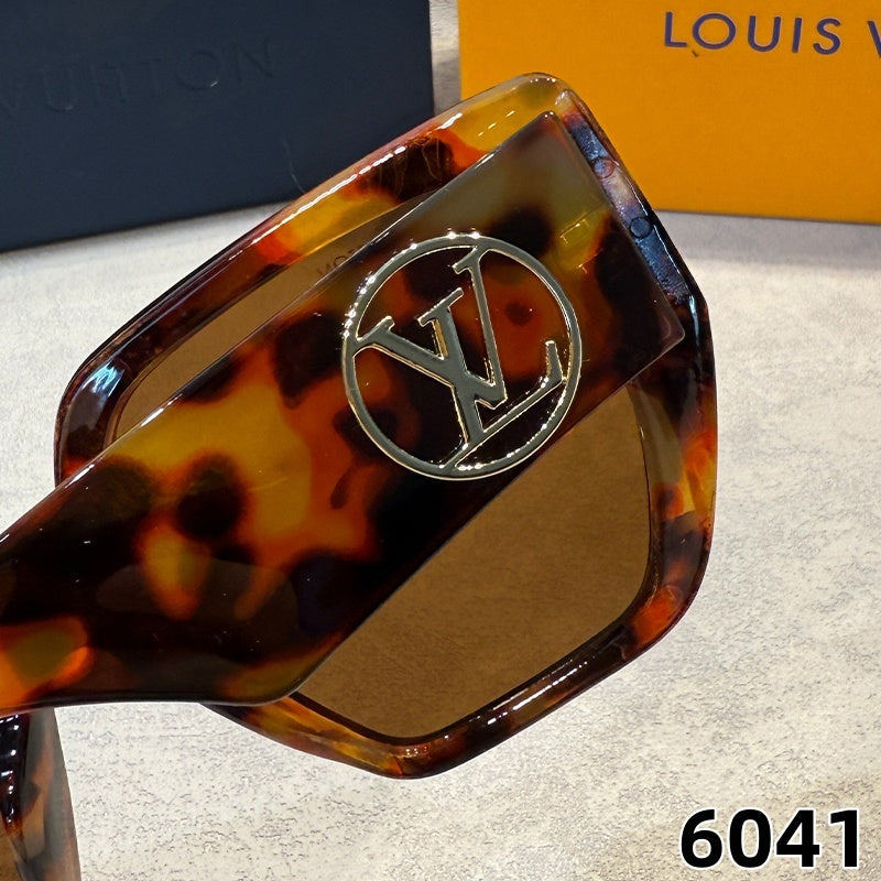 Oversized Octagonal Sunglasses with Chunky Frames