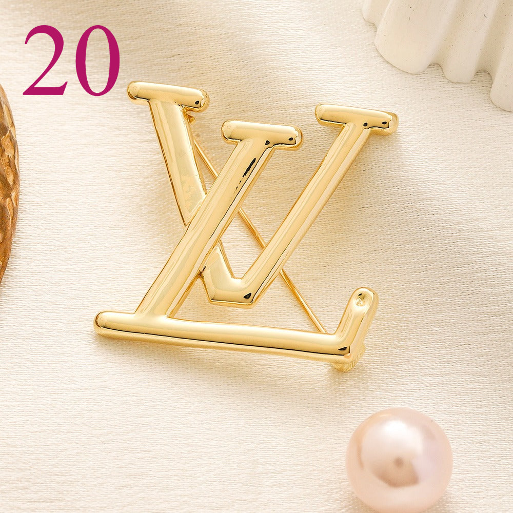 Fashion Brooch Collection,Brooches Collection、GU*CI Series、L*V Series、D*or Series、Y*L Series