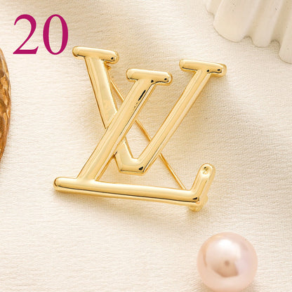 Fashion Brooch Collection,Brooches Collection、GU*CI Series、L*V Series、D*or Series、Y*L Series