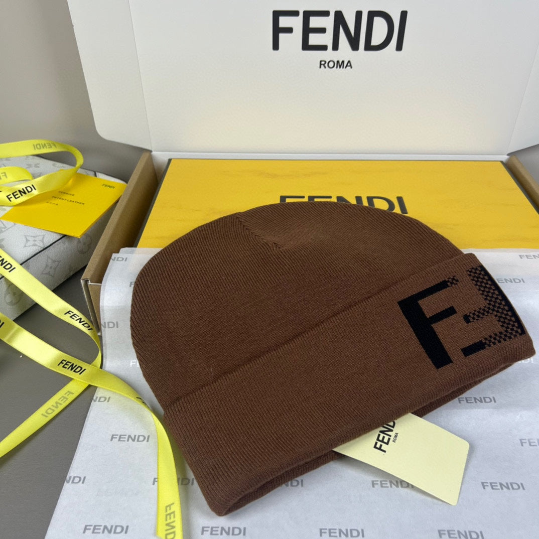 Adjustable Sun Hat for Men Women Outdoor UV Protection F*ndi Series、Fashion Caps
