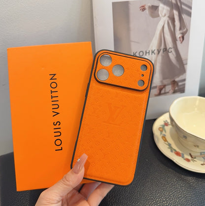 Fashion Aesthetic Shock Absorbing Protective Phone Case  L*V Series、Fashion Phone Case
