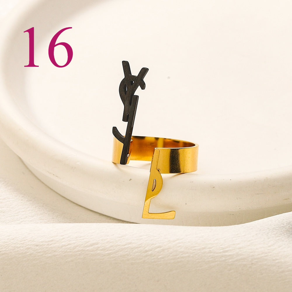 Fashion Open Adjustable Ring Collection、Rings Collection L*V Series、D*or Series、Y*L Series