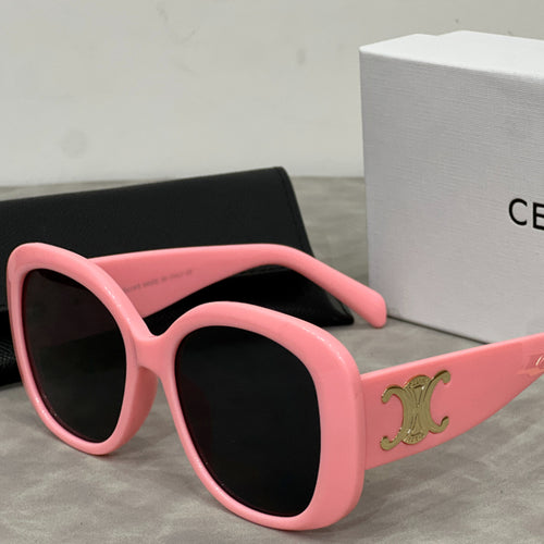 Oversized Round Frame Sunglasses