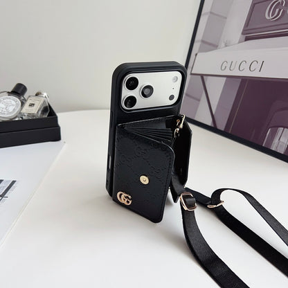 Fashion Aesthetic Shock Absorbing Protective Phone Case  GU*CI Series、Fashion Phone Case