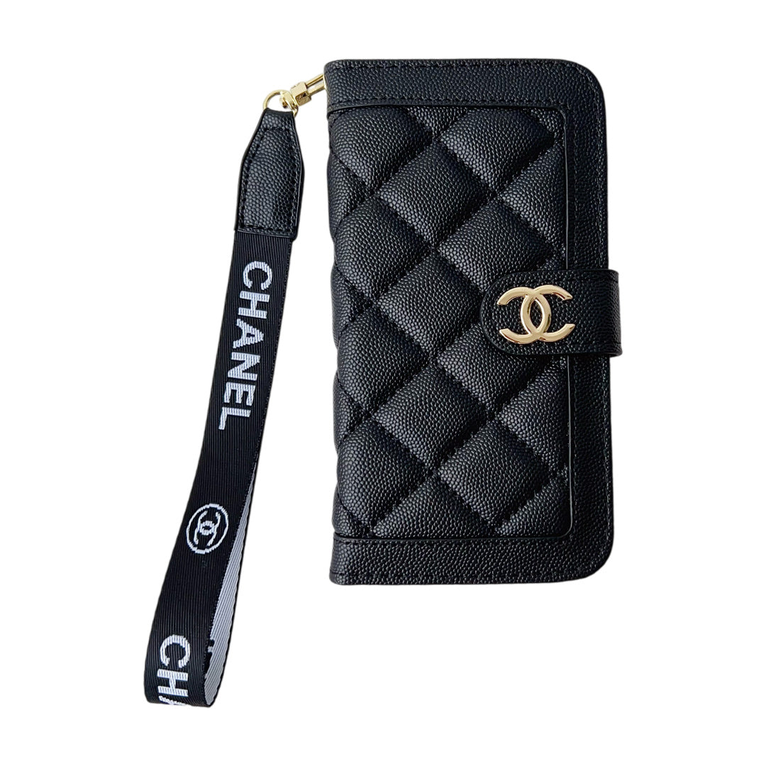 Fashion Aesthetic Shock Absorbing Protective Phone Case CH*NEL Series、Fashion Phone Case