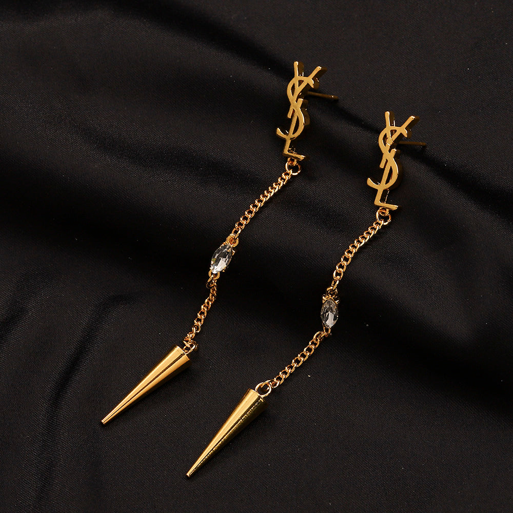 Set di orecchini, bracciale e collana in acciaio inossidabile 304