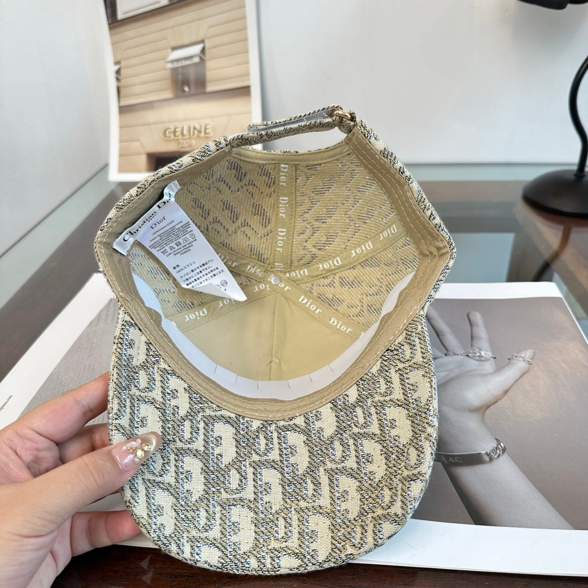 Trendy Unisex Fashion Baseball Cap  D*or Series、Fashion Caps