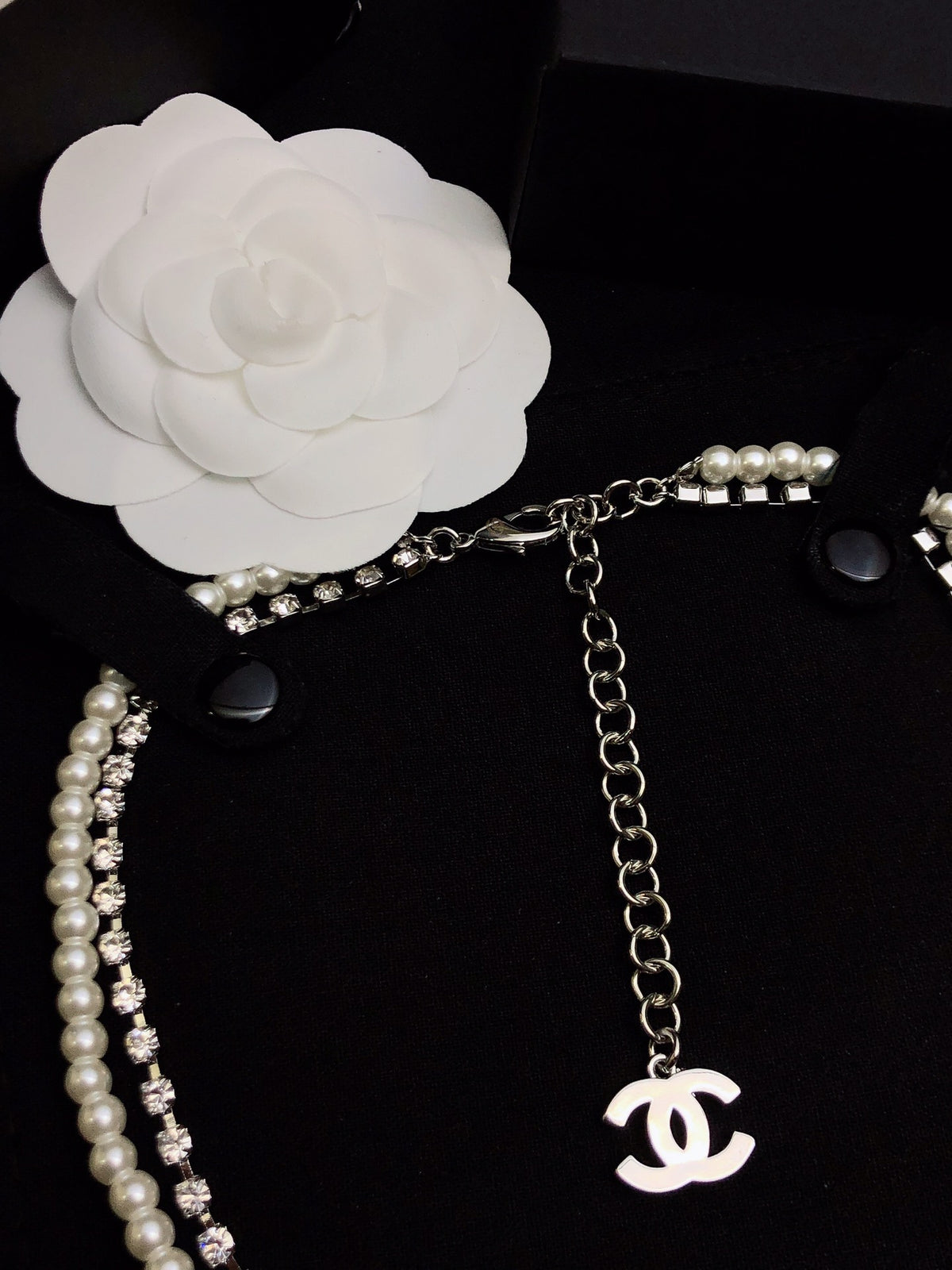 Double-Strand Beaded Interlocking-C Choker
