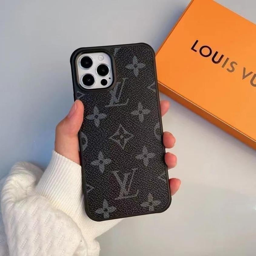 Fashion Aesthetic Shock Absorbing Protective Phone Case L*V Series、Fashion Phone Case