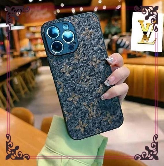 Fashion Aesthetic Shock Absorbing Protective Phone Case L*V Series、Fashion Phone Case