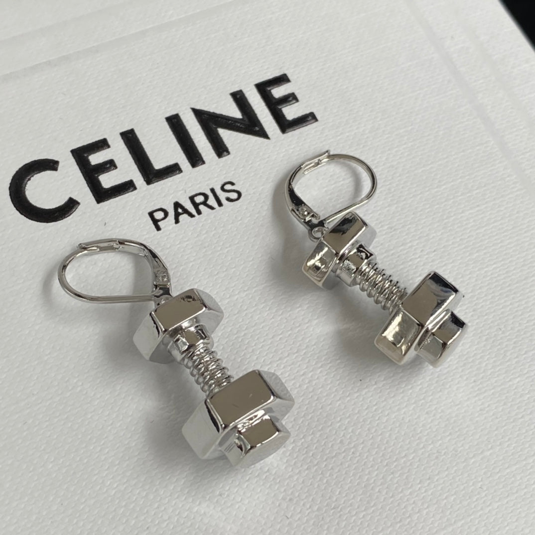 Geometric Drop Earrings