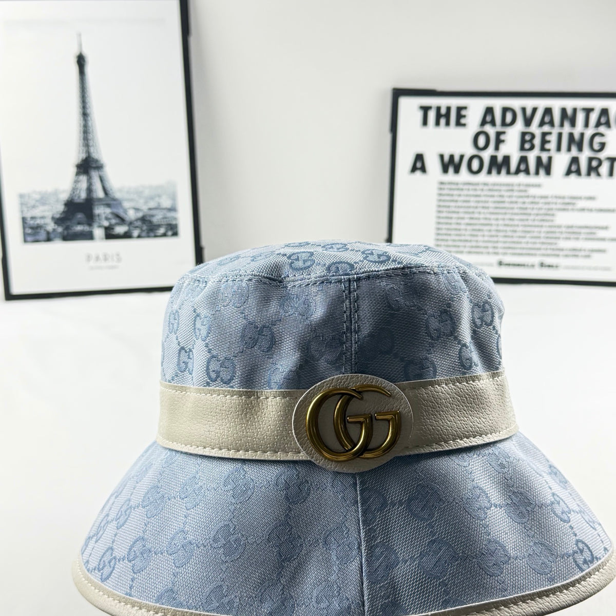 Adjustable Sun Hat for Men Women Outdoor UV Protection GU*CI Series、Fashion Caps