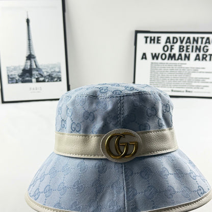 Adjustable Sun Hat for Men Women Outdoor UV Protection GU*CI Series、Fashion Caps