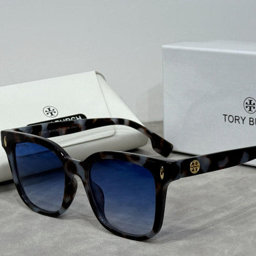 Square Sunglasses with Raised Double Bridge