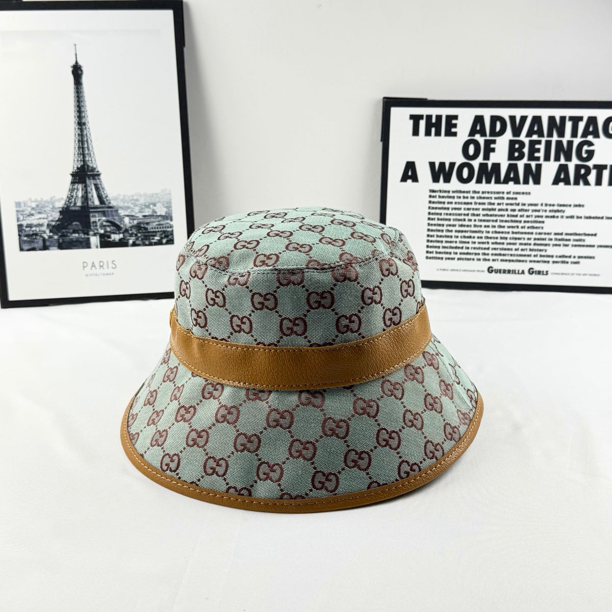 Adjustable Sun Hat for Men Women Outdoor UV Protection GU*CI Series、Fashion Caps