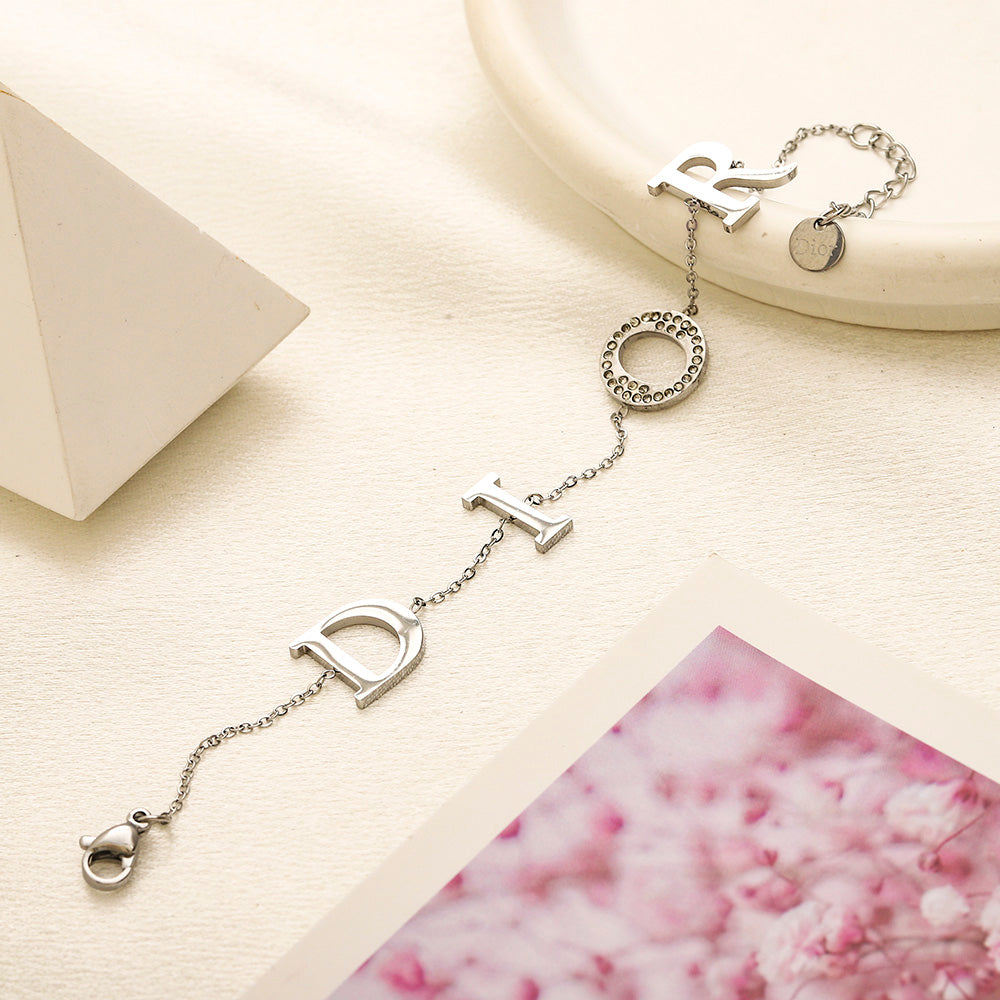 Set Collana Bracciale in Acciaio Inox 304