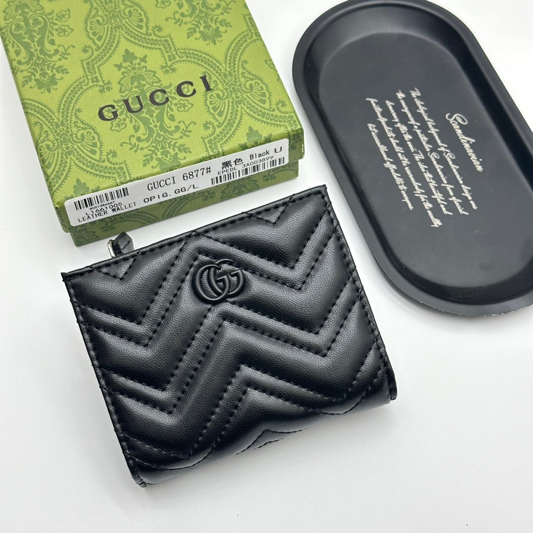 Luxury‑Inspired Trendy Wallets 009 GU*CI Series、Fashion Bags