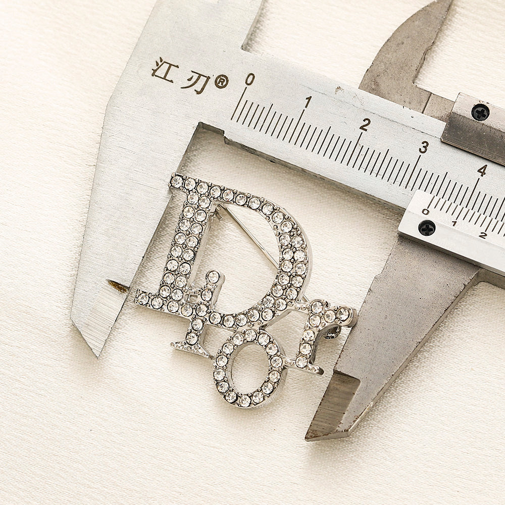 Alloy Steel Stamped Brooch,Brooches Collection、D*or Series