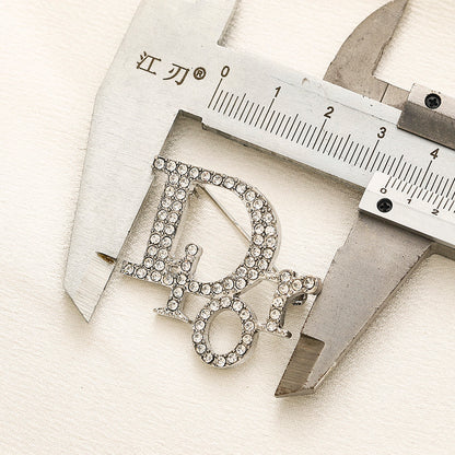 Alloy Steel Stamped Brooch,Brooches Collection、D*or Series