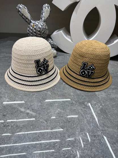 Adjustable Sun Hat for Men Women Outdoor UV Protection L*V Series、Fashion Caps