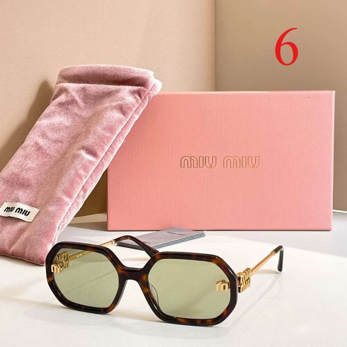 Oversized Double-Bridge Glasses - Clear and Tinted Lens Options