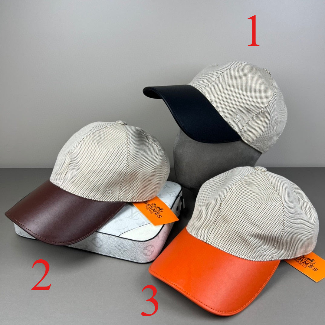 Trendy Unisex Fashion Baseball Cap  He*mes Series、Fashion Caps