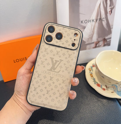 Fashion Aesthetic Shock Absorbing Protective Phone Case  L*V Series、Fashion Phone Case