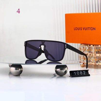 Color-Tint Monogram Shield Sunglasses