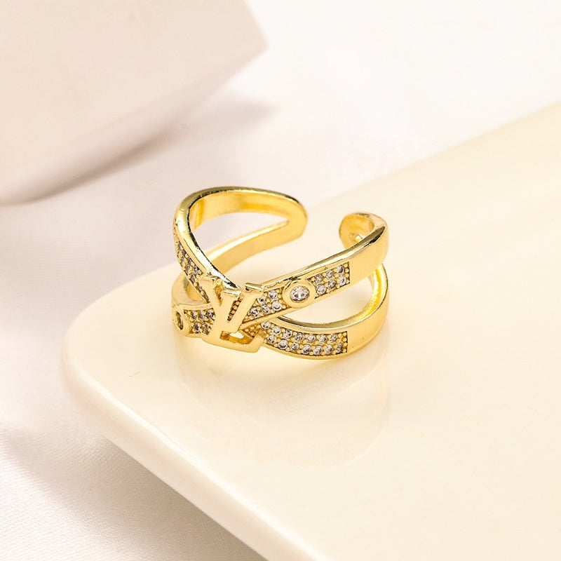 Fashion Open Adjustable Ring Collection、Rings Collection L*V Series、D*or Series、Y*L Series