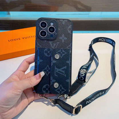 Fashion Aesthetic Shock Absorbing Protective Phone Case L*V Series、Fashion Phone Case