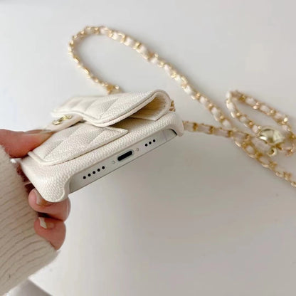Fashion Aesthetic Shock Absorbing Protective Phone Case CH*NEL Series、Fashion Phone Case