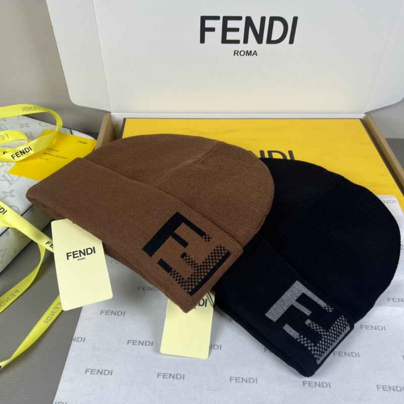 Adjustable Sun Hat for Men Women Outdoor UV Protection F*ndi Series、Fashion Caps