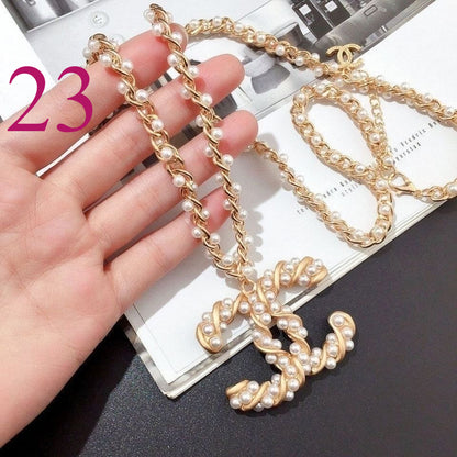 Pearl-Look Beaded Necklaces - 30 Style Options