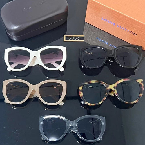 Oversized Butterfly Sunglasses with Rounded Frames