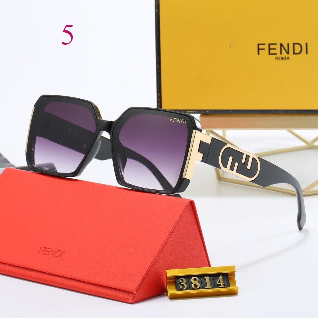 Oversized Geometric Square Sunglasses