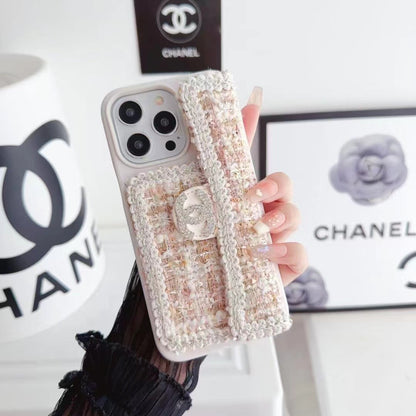 Fashion Aesthetic Shock Absorbing Protective Phone Case CH*NEL Series、Fashion Phone Case