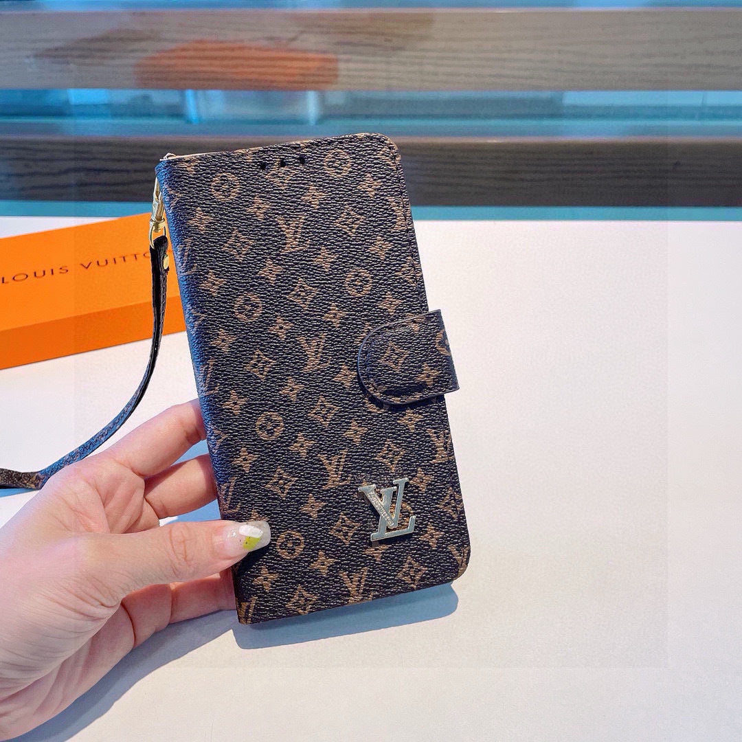 Fashion Aesthetic Shock Absorbing Protective Phone Case L*V Series、Fashion Phone Case