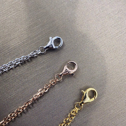 Oval Link Center Chain Bracelet