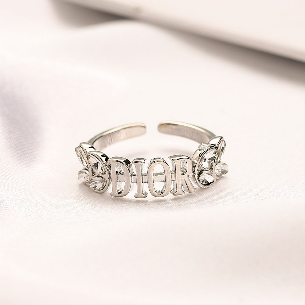 Copper Zirconium Real Gold Plated Ring,Rings Collection、D*or  Series