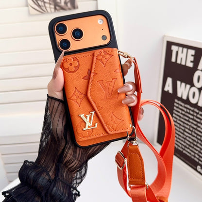 Fashion Aesthetic Shock Absorbing Protective Phone Case  L*V Series、Fashion Phone Case