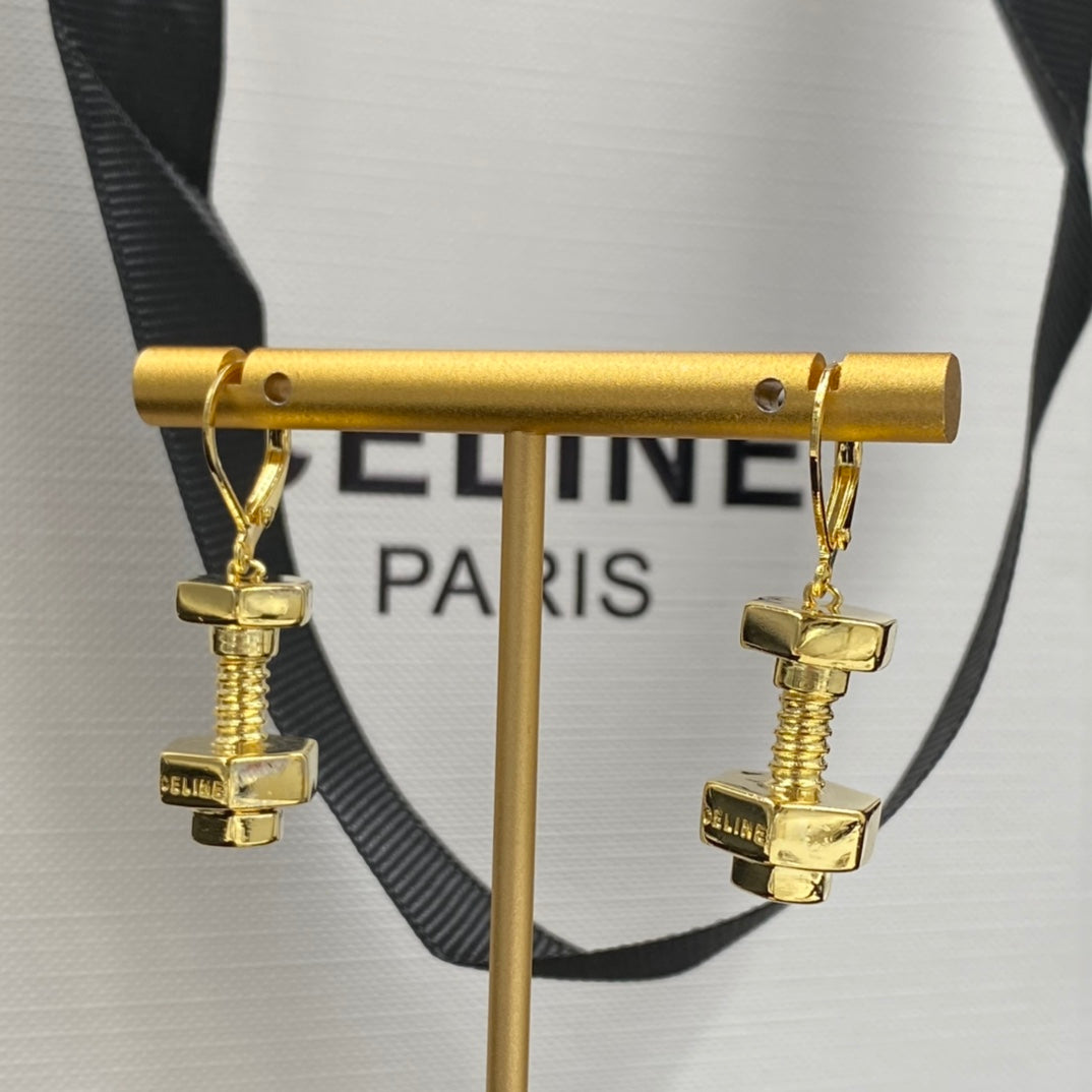 Geometric Drop Earrings