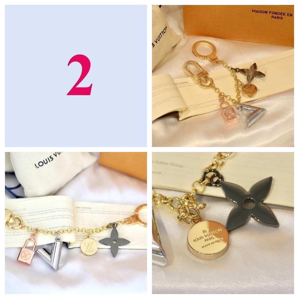 Premium Fashion Keychain Stylish Accessory、L*V Series、𝐊𝐞𝐲𝐜𝐡𝐚𝐢𝐧𝐬 & 𝐊𝐞𝐲 𝐑𝐢𝐧𝐠𝐬（𝐇）
